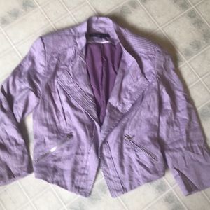 White House Black Market Purple Blazer